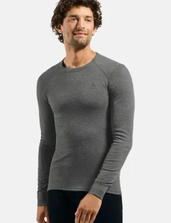 Odlo Active Warm Bl Top Crew Neck L/S - Underställströja