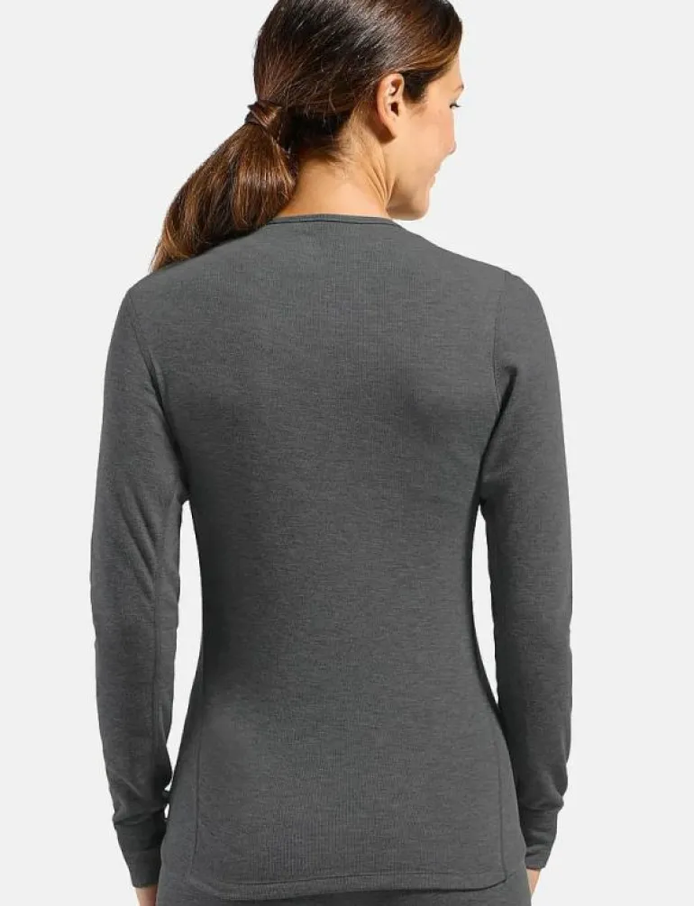 Odlo Active Warm Bl Top Crew Neck L/S - Underställströjor