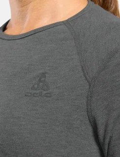 Odlo Active Warm Bl Top Crew Neck L/S - Underställströjor
