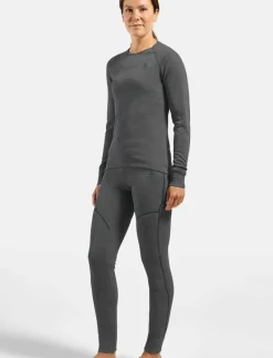 Odlo Active Warm Bl Top Crew Neck L/S - Underställströjor
