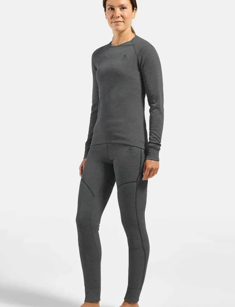 Odlo Active Warm Bl Top Crew Neck L/S - Underställströjor