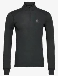Odlo Active Warm Bl Top Turtle Neck L/S Half Zip - Underställströja