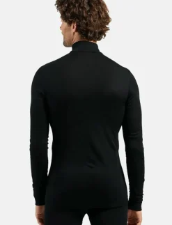 Odlo Active Warm Bl Top Turtle Neck L/S Half Zip - Underställströja