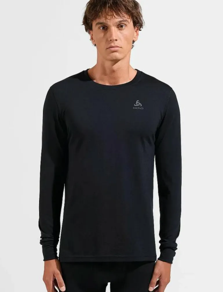 Odlo Merino 200 Bl Top Crew Neck L/S - Underställströja