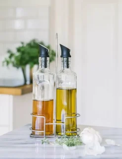 Olja vinäger set Olive 2-pack - Olja, vinäger & dressingflaskor