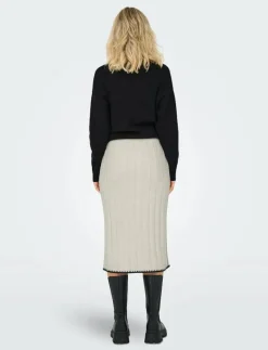 ONLCHICK STITCH MV SKIRT KNT - Midi kjolar