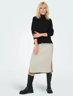 ONLCHICK STITCH MV SKIRT KNT - Midi kjolar