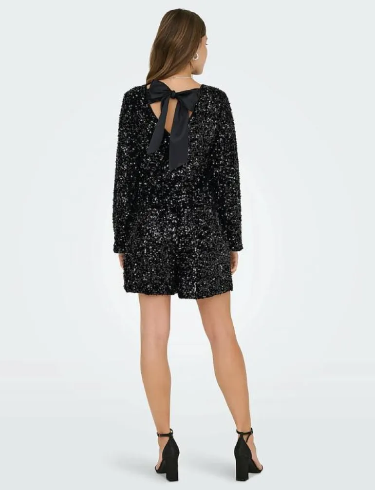 ONLCONFIDENCE NEW SEQUINS SHORTS JRS - Casual shorts