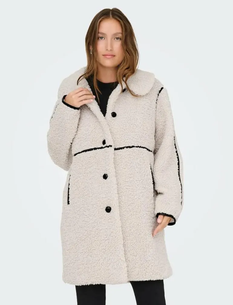 ONLRUBI SHEARLING COAT CS OTW - Kappor