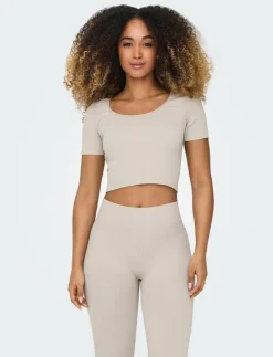 ONPJAIA LIFE SS 2-WAY CROP SEAM TOP NOOS - Crop tops