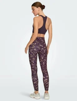 ONPJAM-2-JEA HW AOP PCK TIGHTS - Träningstights