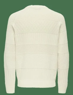 ONSALKAN REG CREW KNIT - Rundhalsad