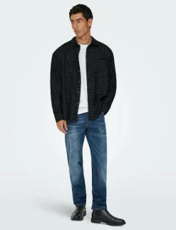 ONSBARNEY RLX CHECK LS SHIRT CF - Rutiga skjortor