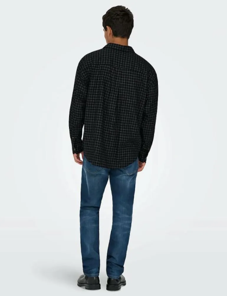 ONSBARNEY RLX CHECK LS SHIRT CF - Rutiga skjortor