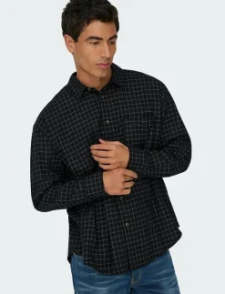 ONSBARNEY RLX CHECK LS SHIRT CF - Rutiga skjortor
