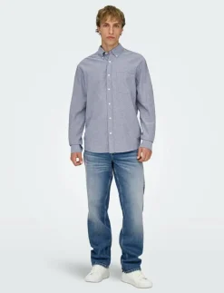 ONSGATON REG LS SHIRT 0360 FRML - Casual skjortor