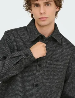 ONSMICAH TWILL OVERSHIRT FRML - Jackor & rockar