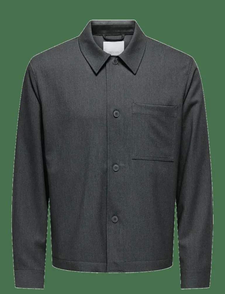 ONSMIRO TAILORED REG 0346 OVERSHIRT FRML - Jackor & rockar