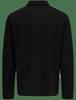 ONSNEWKODYL REG HALF ZIP POLO SWEAT VD - Långärmade pikéer