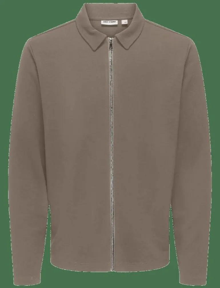 ONSNEWKODYL REG ZIP SWEAT VD - Sweatshirts