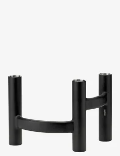 Ora trearmad ljusstake black - Dekoration