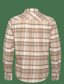 Organic Cotton Checked Flannel Shir - Flanellskjortor