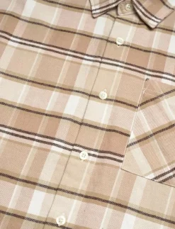 Organic Cotton Checked Flannel Shir - Flanellskjortor