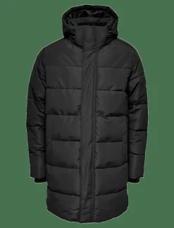 OSJCARL LIFE LONG QUILTED COAT OTW - Dunjackor & fodrade jackor