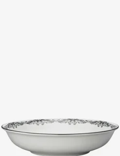 Ostindia Svart tallrik djup 22 cm - Djupa tallrikar
