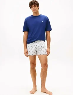 OVERSIZED TEE & WOVEN BOXER - Pyjamas