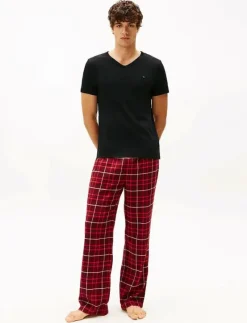 3P SS V-NECK TEE - Pyjamasöverdelar