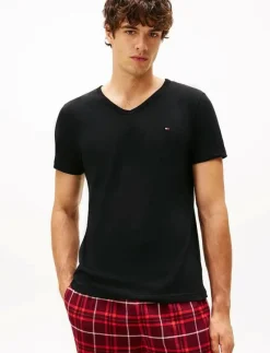 3P SS V-NECK TEE - Pyjamasöverdelar