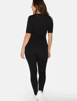 2-Pack Women Bamboo Shortsleeved T-shirt Slim Fit - T-shirts