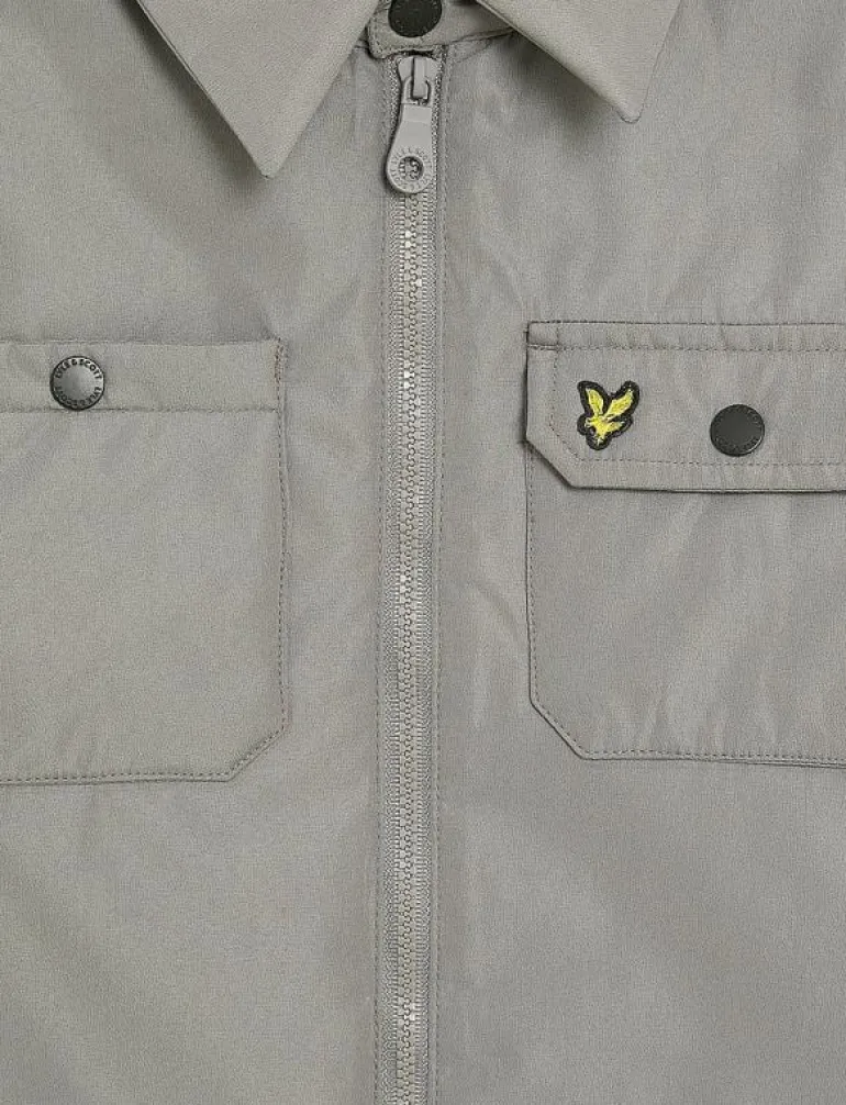 Padded Woven Overshirt - Tunna jackor