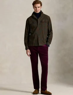 Paisley-Print Oxford Overshirt - Mönstrade skjortor