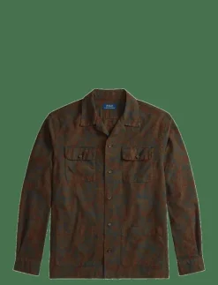 Paisley-Print Oxford Overshirt - Mönstrade skjortor