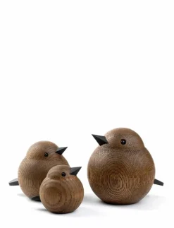 Papa Sparrow - Träfigurer