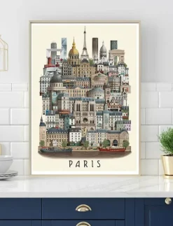 Paris standard poster - Posters