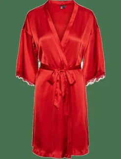 PCANOVI 3/4 SATIN NIGHT KIMONO - Kimonos
