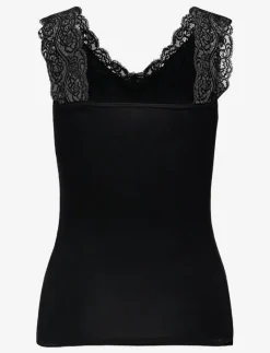 PCBARBERA LACE TOP JRS NOOS BC - Linnen