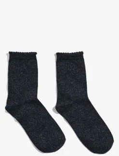 PCSEBBY GLITTER LONG SOCKS NOOS BC - Sockor