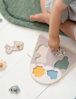 Peg puzzle Lalee Sand - Knoppussel