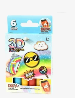 PEN 3D STICKER DIY 6pcs - Pysselset