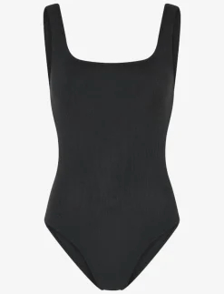 Penny Square Neck Bodysuit - Jumpsuits & Bodies
