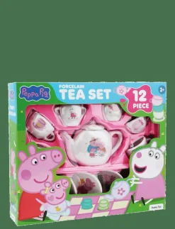 Peppa Pig - 12 pcs porcelain tea set - Leksakskök & Tillbehör