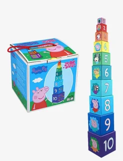 Peppa Pig stacking cubes - Stapelbara klossar