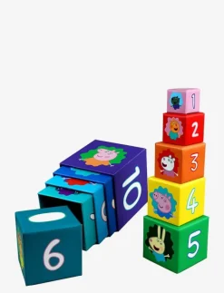 Peppa Pig stacking cubes - Stapelbara klossar