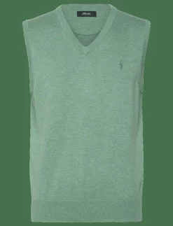 Performance Cotton-Blend Sweater Vest - Stickat