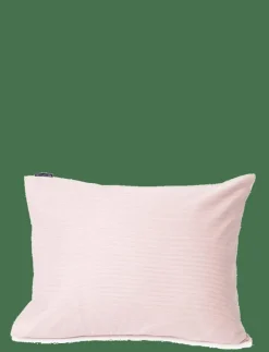 Pink/White Striped Tencel/Cotton Pillowcase - Örngott
