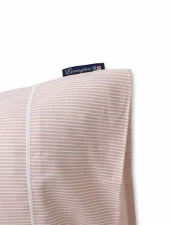 Pink/White Striped Tencel/Cotton Pillowcase - Örngott